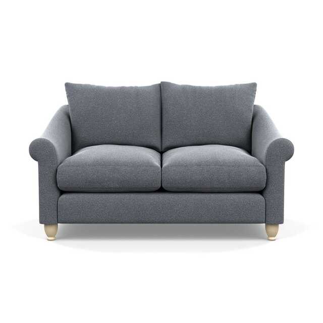 Heal's Devon 2 Seater Sofa Boucle Steel Natural Feet - image 1