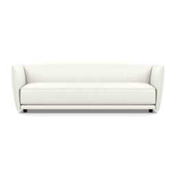 Heal's Valley 4 Seater Sofa Linea White Walnut Stain Feet