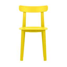 Vitra All Plastics Chair Buttercup Yellow - thumbnail 1
