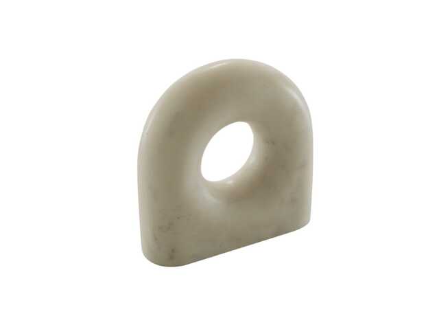 Ligne Roset Tore Bookend White Marble