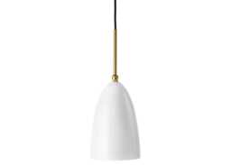 Gubi Gräshoppa Pendant Light Glossy Alabaster White