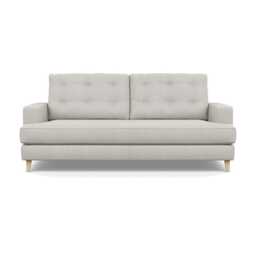 Heal's Mistral 3 Seater Sofa Capelo Linen-Cotton Sea Salt Natural Feet
