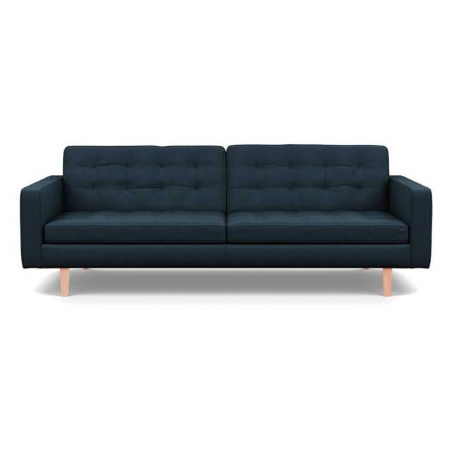 Heal's Hepburn 4 Seater Siena Cotton Deep Sea Natural - image 1
