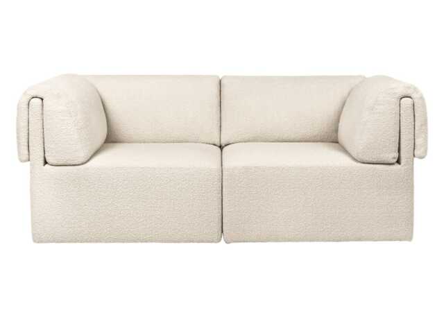Gubi Wonder 2 Seater Sofa in Dedar Karakorum 001