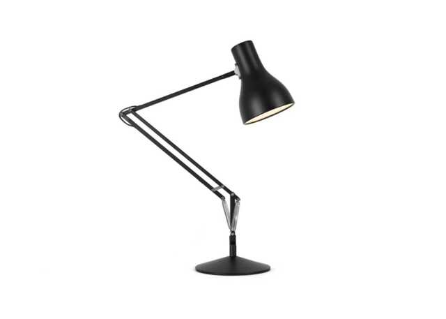 Anglepoise Type 75 Desk Lamp Jet Black