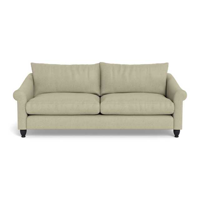 Heal's Devon 4 Seater Sofa Cotton Grain Black Feet