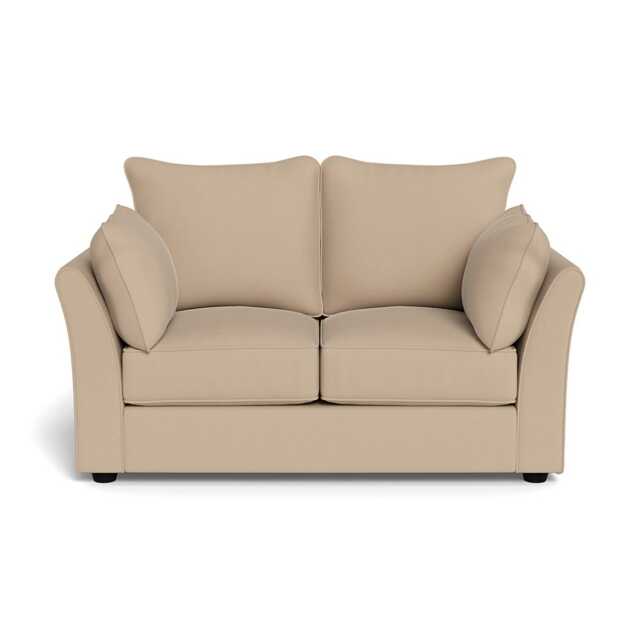 Heal's Tailor 2 Seater Sofa Capelo Linen-Cotton Bamboo Black Beech Feet