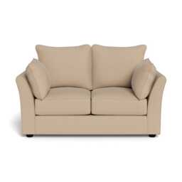 Heal's Tailor 2 Seater Sofa Capelo Linen-Cotton Bamboo Black Beech Feet