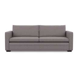 Heal's Palermo 4 Seater Sofa Loop Boucle Granite Black Feet
