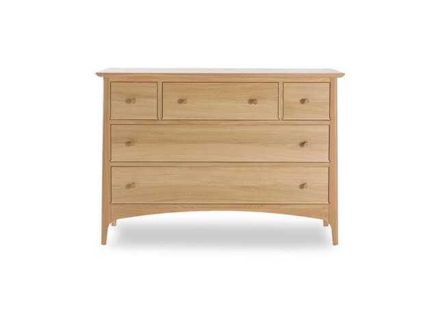Heal's Blythe 5 Drawer Chest Oak