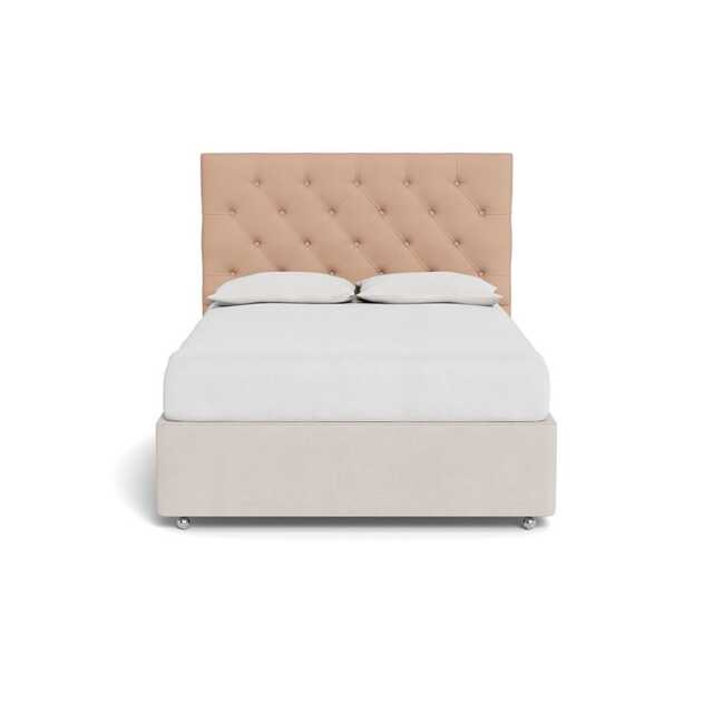 Heal's Balmoral Headboard King Capelo Linen-Cotton Rosedale - image 1