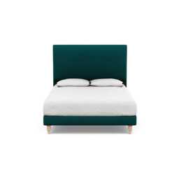 Heal's Shallow Divan King Brushed Cotton Pine Light Turned Solid Wood - thumbnail 1
