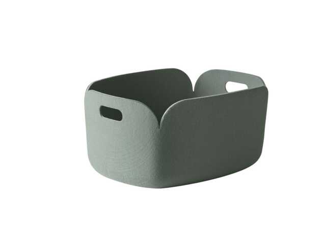 Muuto Restore Basket Dusty Green