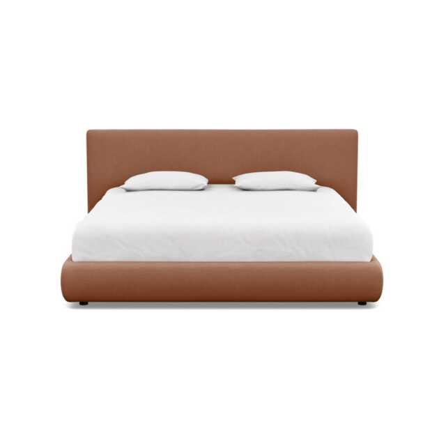 Heal's Alba Bed Super King Siena Cotton Clay - image 1