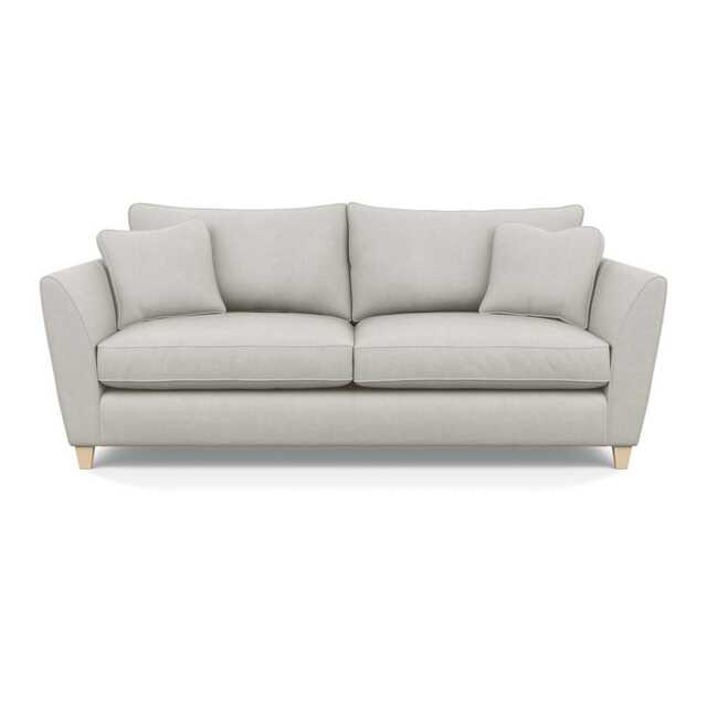 Heal's Torino 4 Seater Sofa Capelo Linen-Cotton Sea Salt Natural Feet