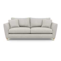 Heal's Torino 4 Seater Sofa Capelo Linen-Cotton Sea Salt Natural Feet