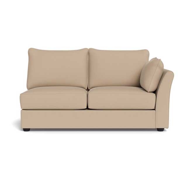 Heal's Tailor Medium Unit Right Hand Facing Capelo Linen-Cotton Bamboo Black Beech Feet