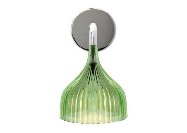 Kartell E' Wall Light Transparent Green