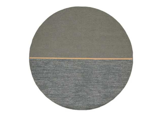 Linie Design Magnatized Round Rug Green Large