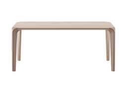 Artisan Flow Table Oak White Pigmented Oil 160cm