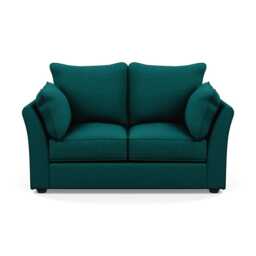 Heal's Tailor 2 Seater Sofa Brushed Cotton Pine Black Feet - thumbnail 1