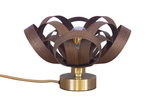Tom Raffield Skipper Table Lamp Walnut