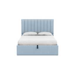 Heal's Retta Headboard (Lift Storage) King Capelo Linen-Cotton Sea Shanty - thumbnail 1