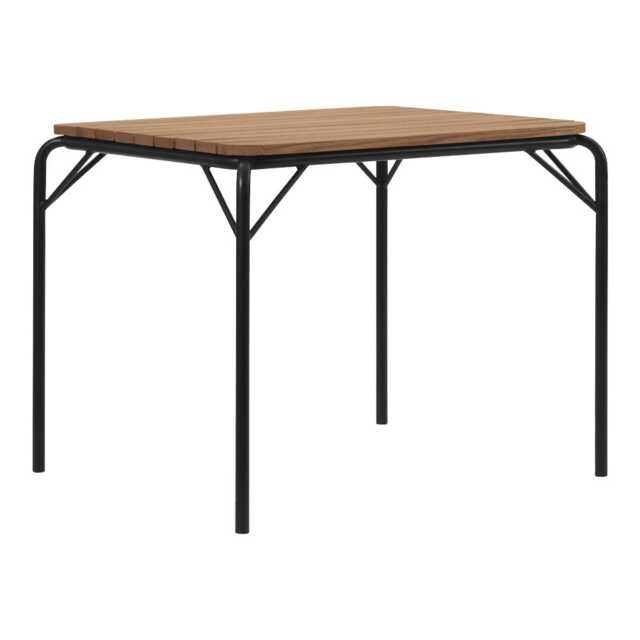 Normann Copenhagen Vig Outdoor Dining Table 80x90cm in Black
