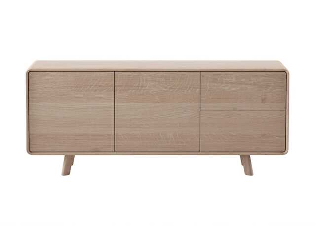 Artisan Neva Sideboard Oak White Oil 180 x 75cm