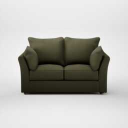 Heal's Tailor 2 Seater Sofa Smart Cotton Linen Myrtle Natural Feet - thumbnail 1