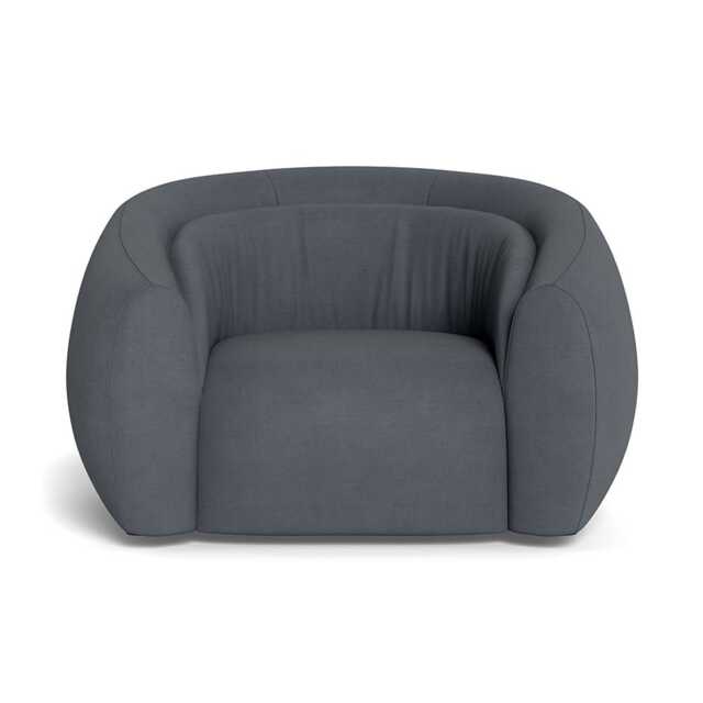 Heal's Flora Loveseat Siena Cotton Shale Grey