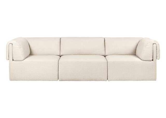 Gubi Wonder 3 Seater Sofa in Dedar Karakorum 001