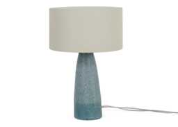 Heal's Ryde Glass Table Lamp Blue