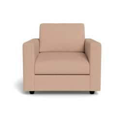 Heal's Nimbus II Armchair Capelo Linen-Cotton Rosedale Black Feet