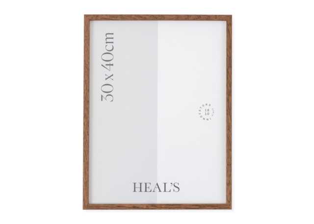 Heal's Gallery Frame Walnut 30 x 40cm
