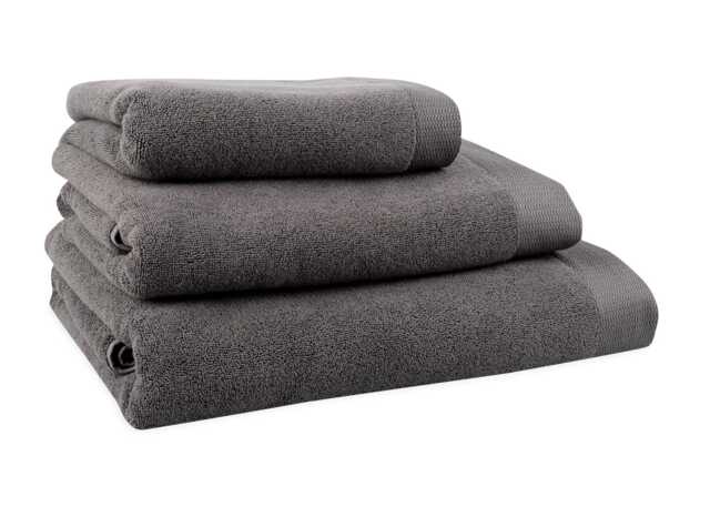 Heal's Spa Hand Towel Charcoal