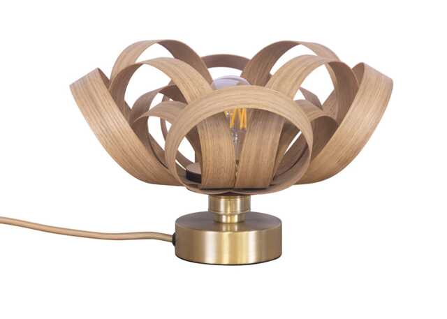 Tom Raffield Skipper Table Lamp Oak
