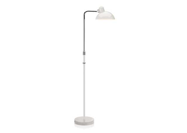 Fritz Hansen Kaiser Idell Luxus Floor Lamp White & Chrome
