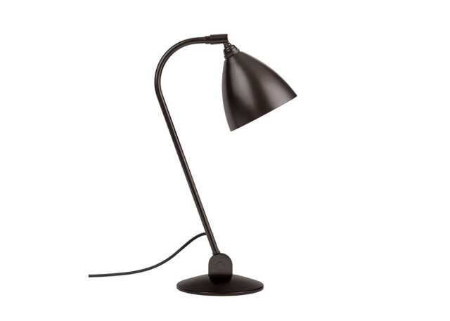 Gubi Bestlite BL2 Table Lamp Black Brass Base Black Brass Shade - image 1