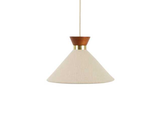 Heal's Osaka Pendant Natural/Walnut 35cm dia