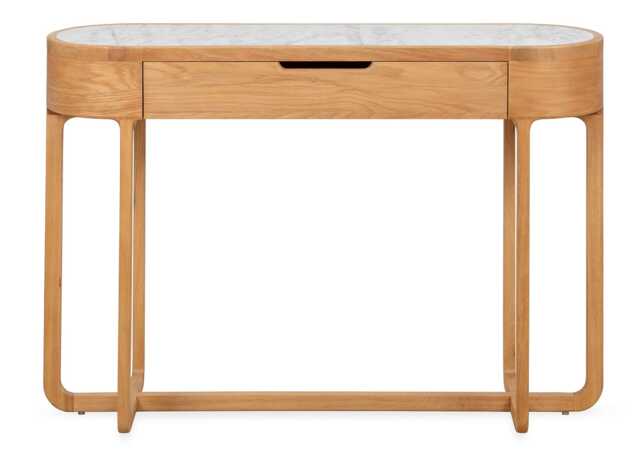 Heal's Anais Console in Oak with Marble Top