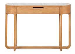Heal's Anais Console in Oak with Marble Top