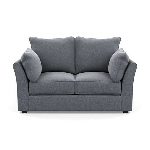 Heal's Tailor 2 Seater Sofa Boucle Steel Black Feet - image 1