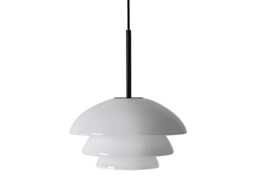 Hadeland Glassverk Archive 4006 Pendant White Black