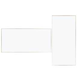 Heal's Fine Edge Mirror Rectangle 190x90cm Gold