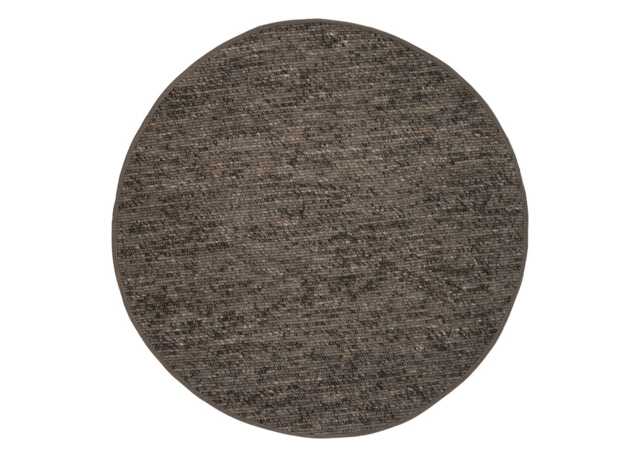 Linie Design Agner Round Rug Charcoal Ø170cm