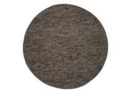 Linie Design Agner Round Rug Charcoal Ø170cm
