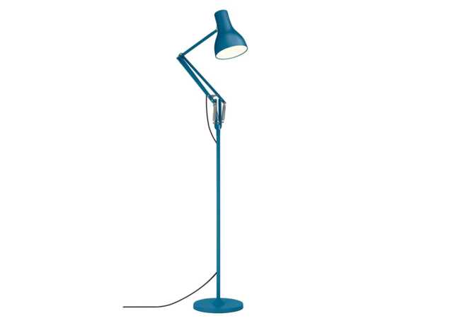 Anglepoise Type 75 Floor Lamp Margaret Howell Saxon Blue
