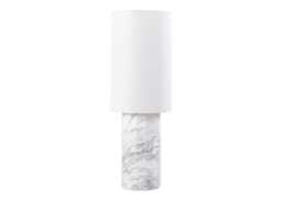 Heal's Colonna Marble Table Lamp White Standard