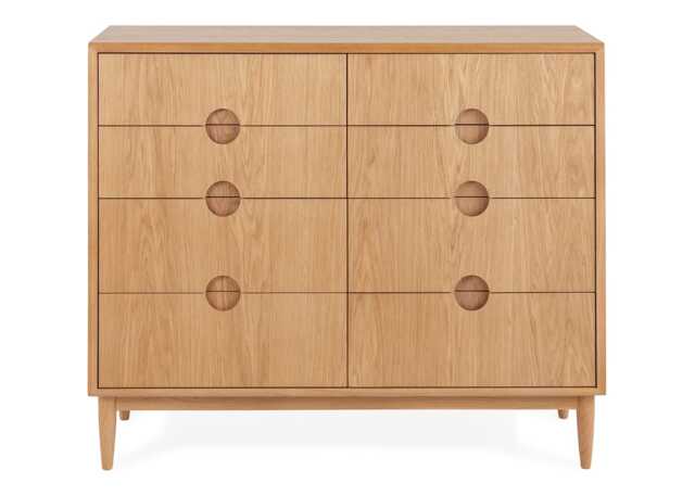 Heal's Amira 8 Drawer Chest Oak - image 1